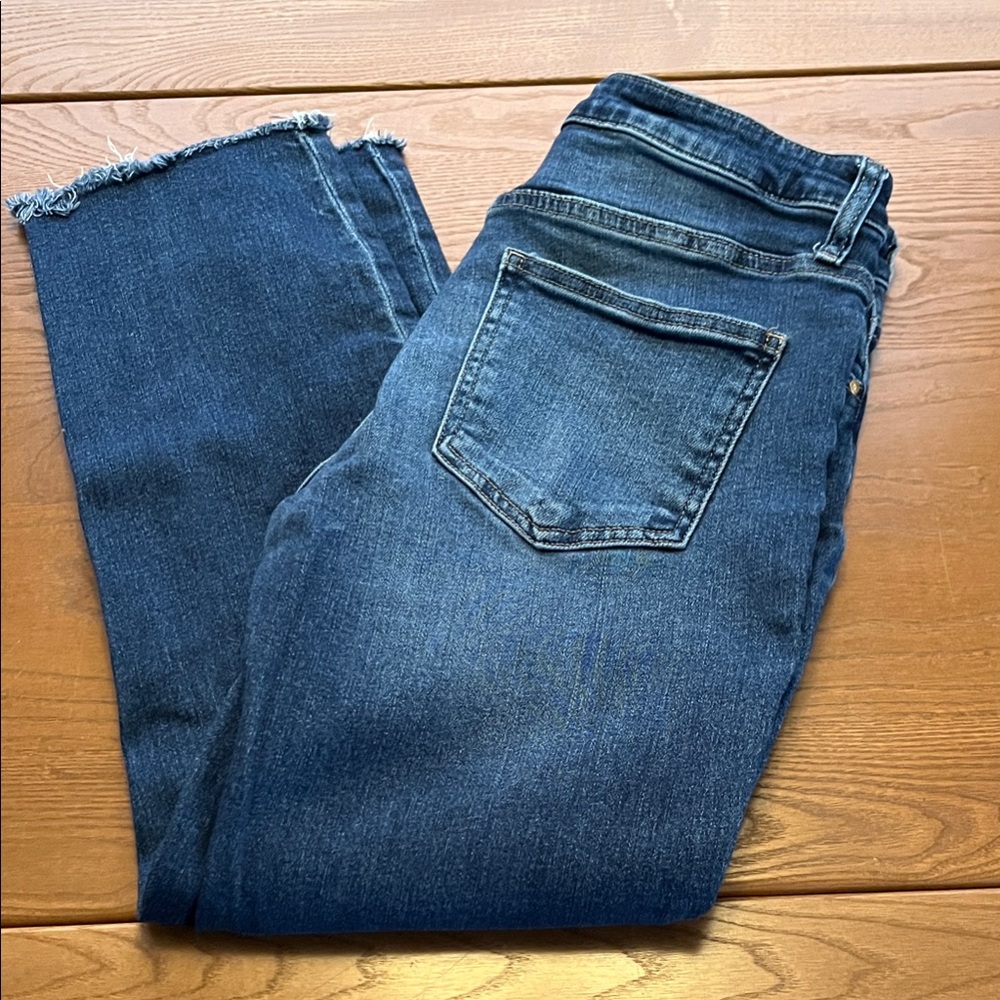 KUT Classic Rachael Fab Ab Mom Jeans